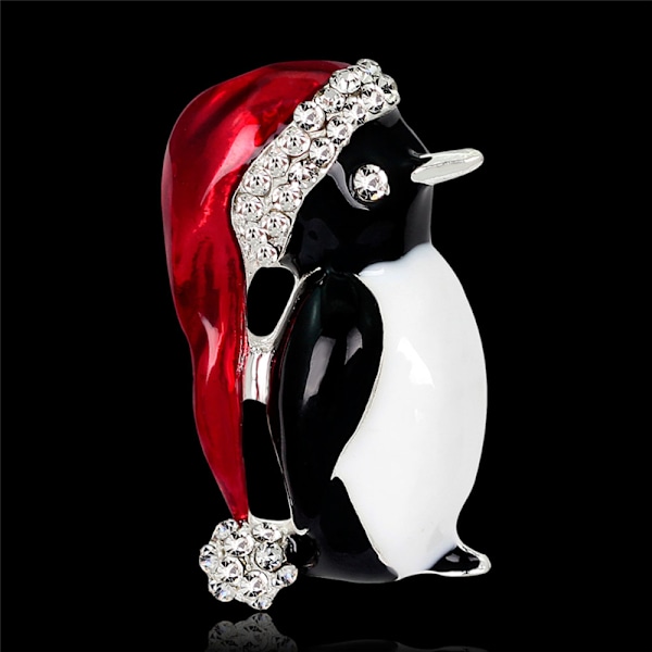 3 stk Hot Christmas Rhinestone e Christmas Penguin Broche Pin Xma Multi 3pcs