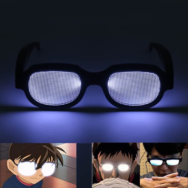 Uudet Led Light -lasit Conan, joissa on samantyyppinen valolasi A2 one size