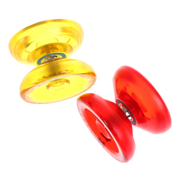 Yoyo Classic Baby Toys Professionell Magic Yoyo K1 Spin Aluminium Red one size