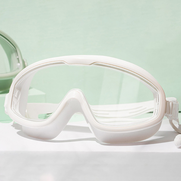 Uimalasit huurtumista estävät säädettävät optiset linssit aikuisten kehys white one size