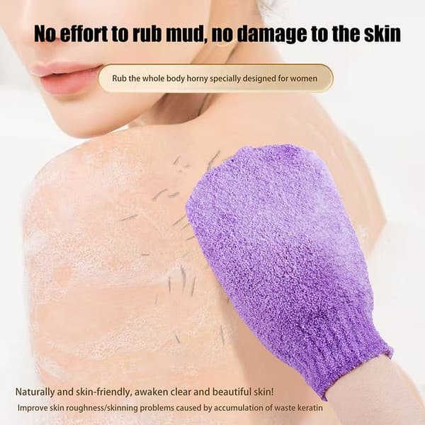 1 st exfolierande spa-badhandskar duschtvål rena badhandskar 10