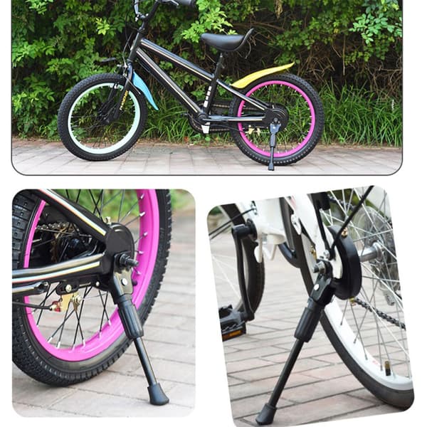 Kickstand til børnecykel til 12, 14, 16, 18 tommer hjul 12