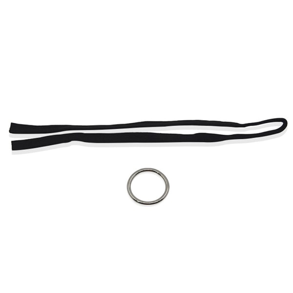 Ring och loop magic trick Magia Hoop Rope Escape Magie Mentali Black onesize