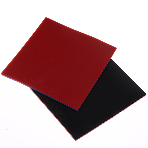 1 Stk Rød/Sort 2,2 mm Bordtennisracket Gummi Svamptrening Red one size