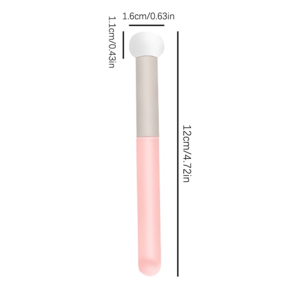 1 stk Gradient Shading Pen Prikkebørste Svamphode Nail Art Br Pink onesize