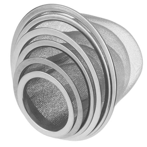 Genanvendelig rustfrit stål mesh te-infuser-si tekande te L Outer diameter 8CM