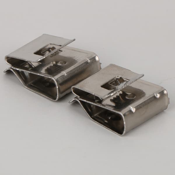 10 STK Solpanelkabelklemmer Rustfrit Stål PV Ledningsklemme Lås 10PCS