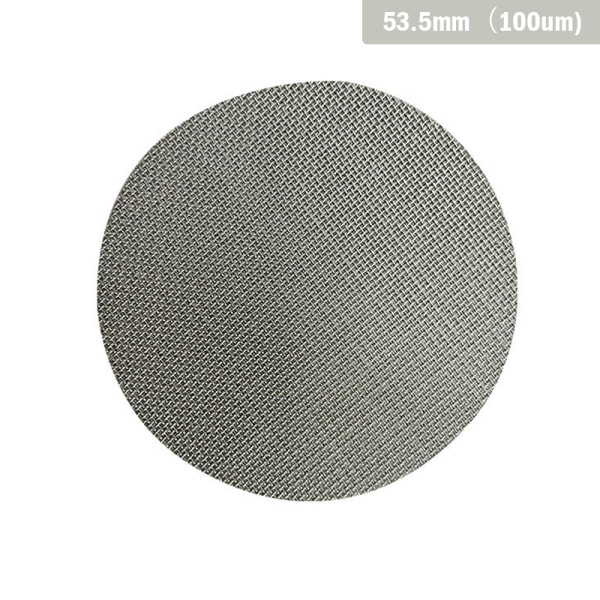 51/53,5/58,5 mm Kontakt Puck Filter Mesh Kaffehine Universall silver 53.5mm（100um)