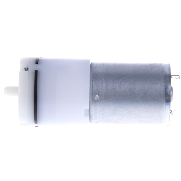 2 Stk DC 12V Liten Mini 370 Motor Mikroluftpumpe Oksygenpumpe Aqu Silver 2pcs