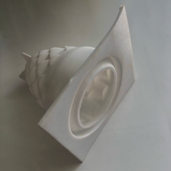 3D tallkottar form för gör-det-själv- molds Silicon White onesize