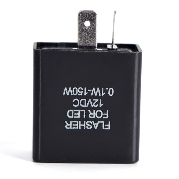 12V 2-polet motorcykelblinklys justerbart LED-blinkrelæ