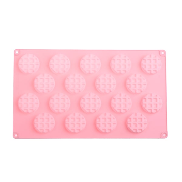 18 onkaloa mold silikonimuotti Tee tee-se-itse-ruudullinen rakkauskakku, suklaa Pink