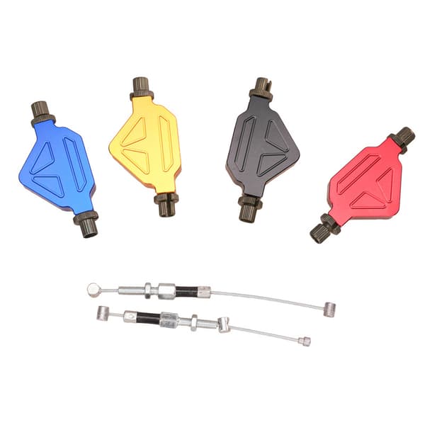 Motorcykel Easy Pull Kopplingssystem Stunt Spak Dragkabel Motor Blue