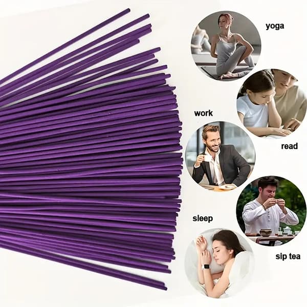 Lavendel Aromaterapi Träpinnar Heminredning purple 24CM