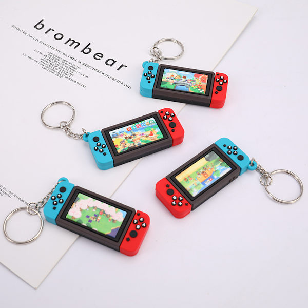 2020 Uusi Nintendo Switch -autoavaimenperä Muoti pehmeä kumi PVC K ONE SIZE