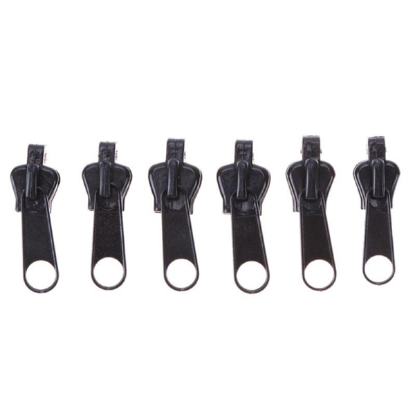 6Pack Instant Fix Zipper Repair Kit Replacement Zip Slider DIY A one size