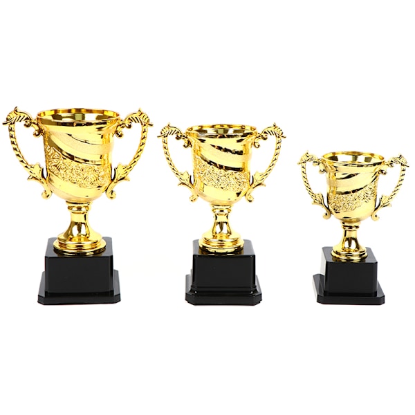 1PCS Gold Awards Trophy Børn Skolefest Award Supplies Ce Gold 17cm