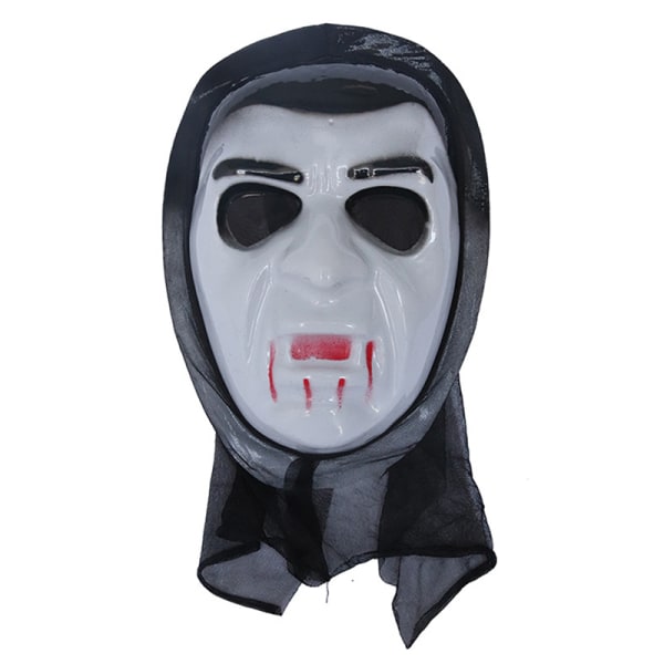 Cosplay Kostymer Skräck Ghost Cosplay Mask för The Face Headwea B One size