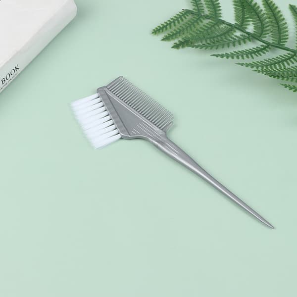 1 stk Hårfarvningsbørster Farvebørste DIY Hårfarvning Kam Hår D Silver one size