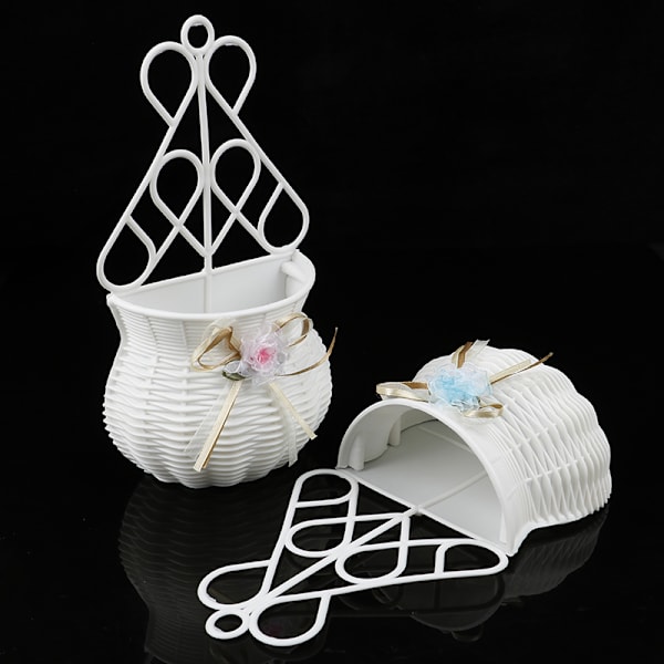 3 stk Have DIY Vase Blomsterkurv Diverse Organizer Vægophæng Random 3PCS