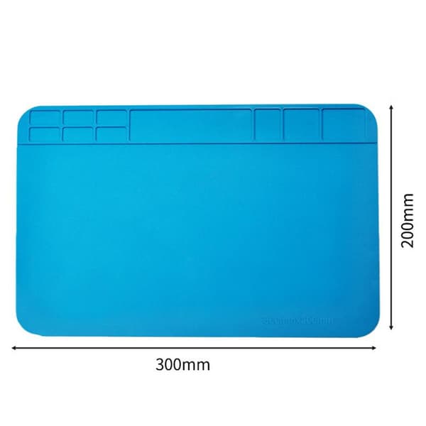 Magnetisk Varmeisolerende Silikone Måtte Reparationssæt Loddemåtte 30x20CM