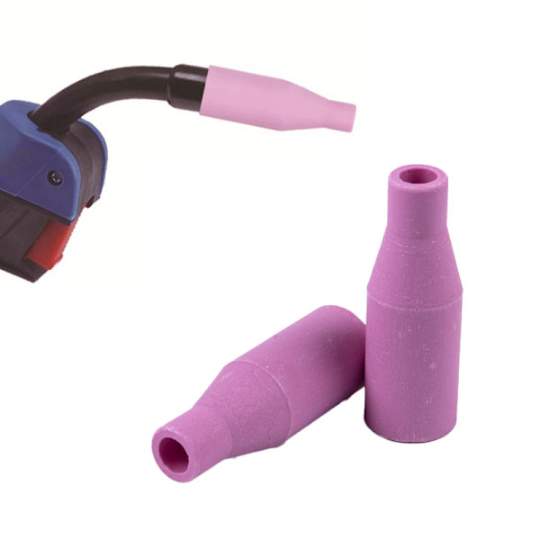 5 kpl MB15AK MIG/MAG Kaasukeraaminen suutin hitsauspolttimen kärjen suutin Purple One Size