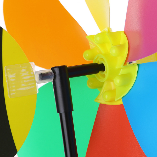 2kpl Myy 3D Iso eläin Mehiläinen Tuulimylly Tuulipyörre Whirligig Y 24*22*0.5 12pcs