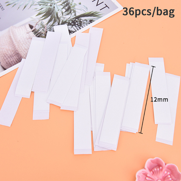 36 stk klar dobbeltsidet tape til kjole kropshud anti-eksponering 1.2CM