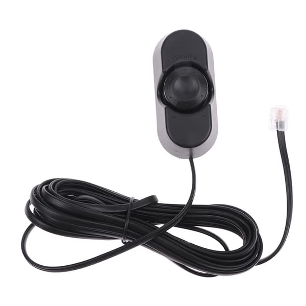 Bilförstärkare Tuner Controller Subwoofer Fjärrvolymjustering Black
