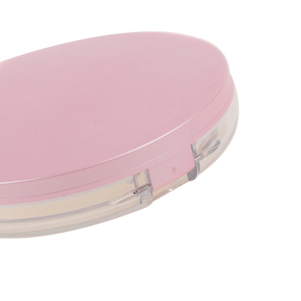 Bärbar Tom Kosmetisk Sifter Lös Burk Behållare Puff Box Cas Pink one size