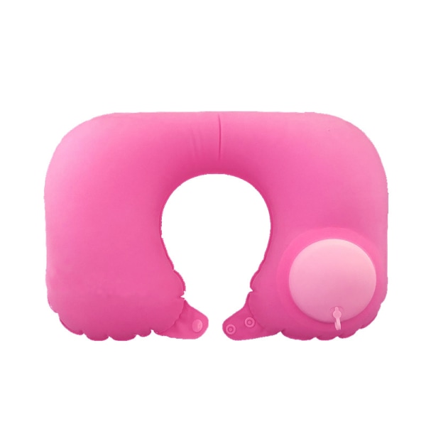 Matkatyynyt puhallettava superkevyt kannettava kaulatyyny U-Sh pink one size