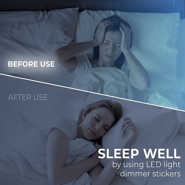 Auto LED Blackout Stickers Stickers Dimming Light Blocking Stic B