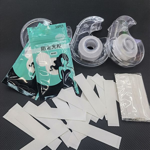 36 stk klar dobbeltsidet tape til kjole kropshud anti-eksponering 1.2CM