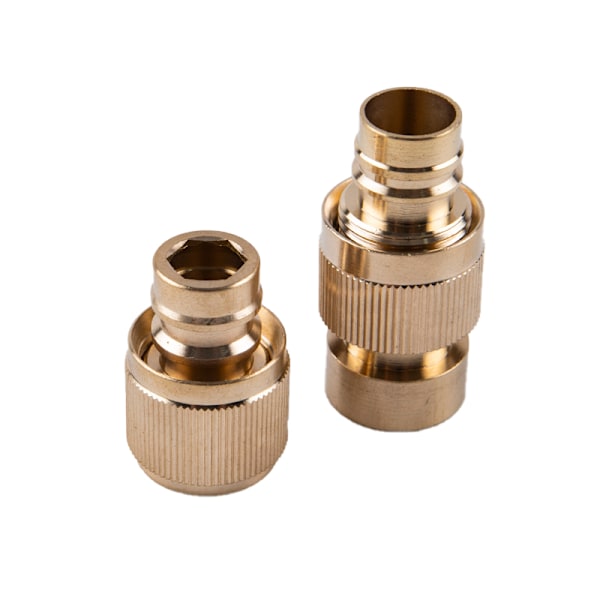 1/2 3/4" mässingsslangmunstycke högtryck för Car Garden Adjusta Bronze 1/2"and3/4"