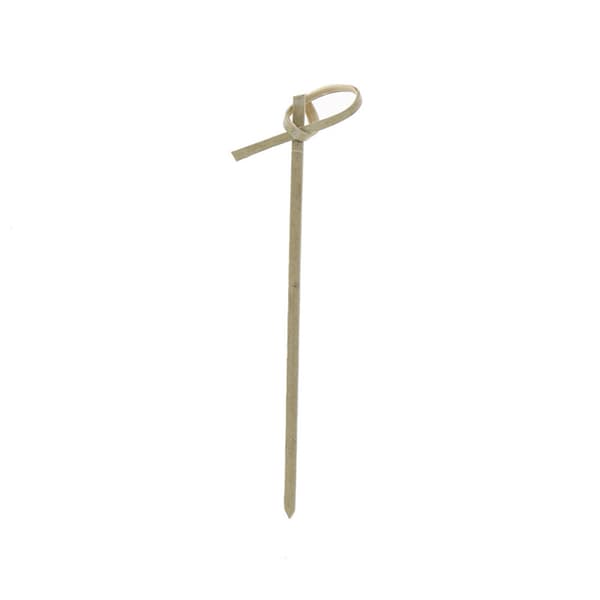 100 kpl Bamboo Fork Fruit Jälkiruoat Cocktail Sandwich Fork Stick 9cm