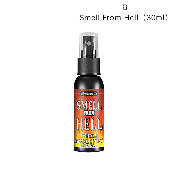 30 ml kepponen uutuudet Toy Gag Joke Nestemäinen Fart Spray CAN haista B Smell of hell B