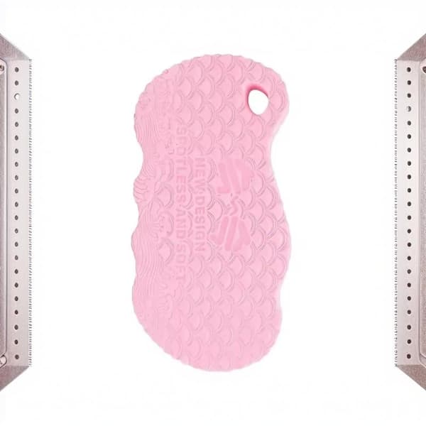 1 stk 3D myk svamp kuboid eksfolierende dusjsvamp kroppsskrubb A6