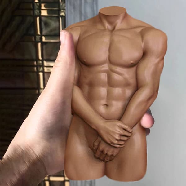 2 stk 3D Body Shape Silikonform Army green One Size