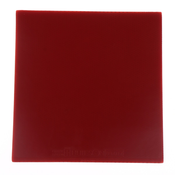 1 Stk Rød/Sort 2,2 mm Bordtennisracket Gummi Svamptrening Red one size