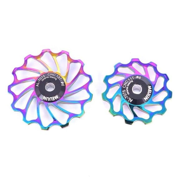 11T 13T cykel keramisk remskive aluminiumslegering bagskifterbjørn Multicolor 13T