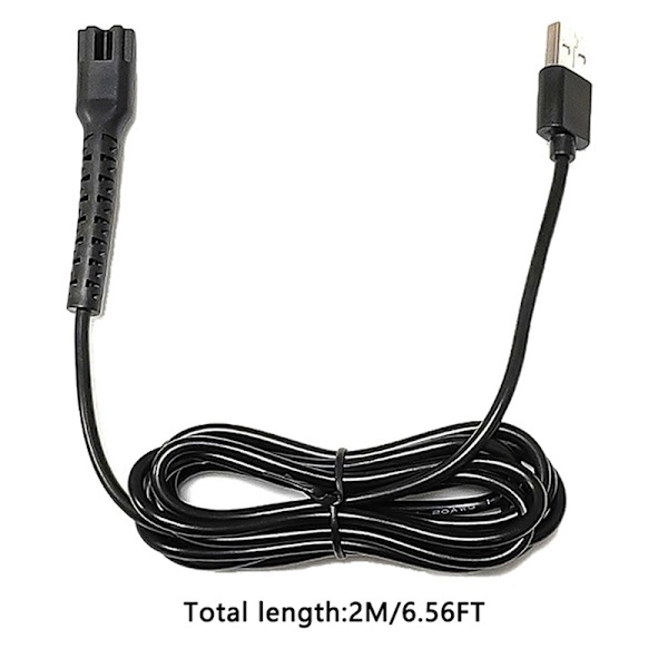 8148/8591/8504 Sähköiset hiusleikkurit Power USB lataus Black onesize