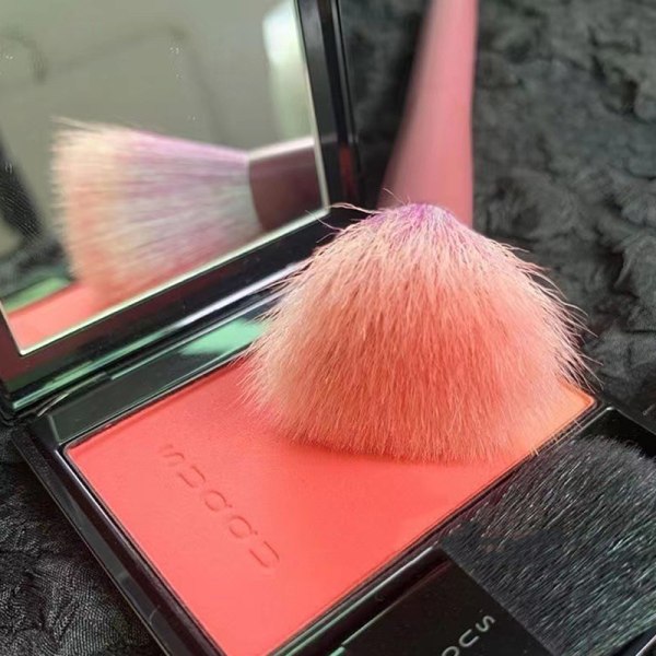 Soft Fluffy Blush Powder Brush Foundation Beauty Brush Makeup C Pink onesize