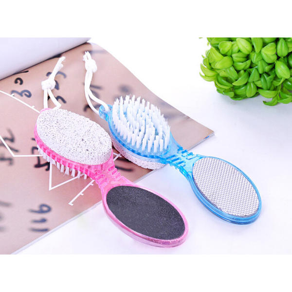 2kpl upouusi 4in1 jalka hohkakiveä Dead Skin Remover Brush P White 2Pcs