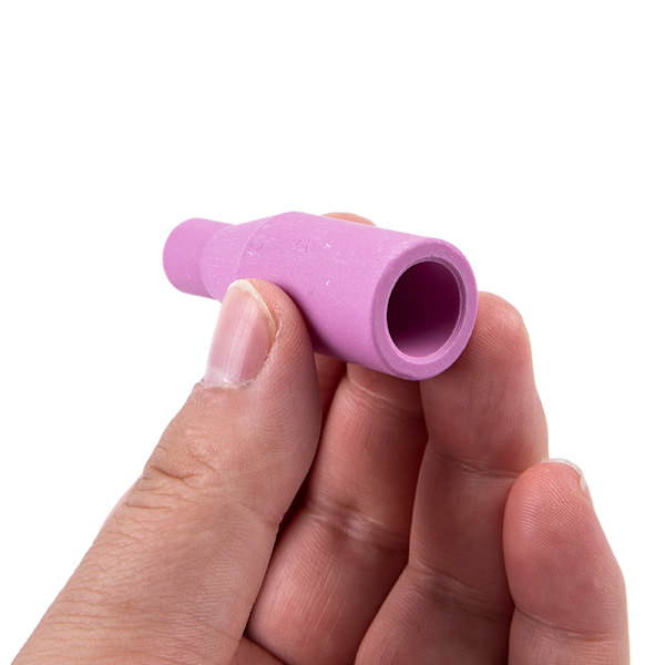 5 Stk MB15AK MIG/MAG Gaskeramisk dyse Svejsebrænderspids dysel Purple One Size