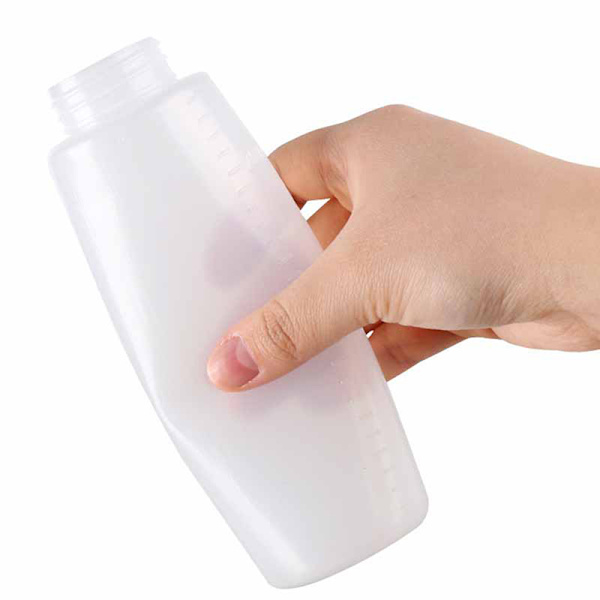 4 STK Squirt Condiment Flasker Salat Saus Dispenser Ketchup Cr White one size