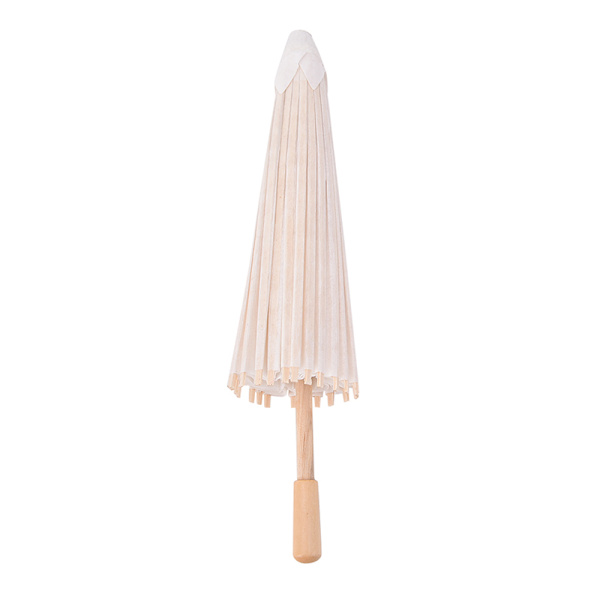 1 kpl Paperinen Umbrella Kids Tee-se-itse-tarvike Perinteinen Craft Deco wooden 20