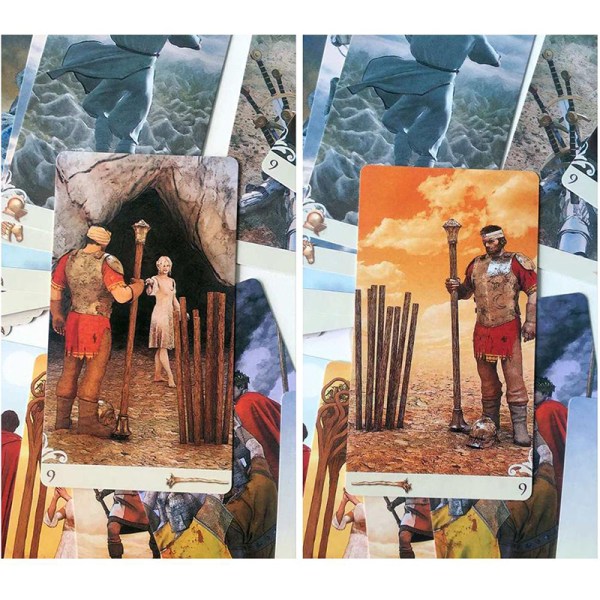 78 kpl Vice Versa Tarot -sarja Tarot-kortit Oracle Deck -perhejuhlat Multicolor one size