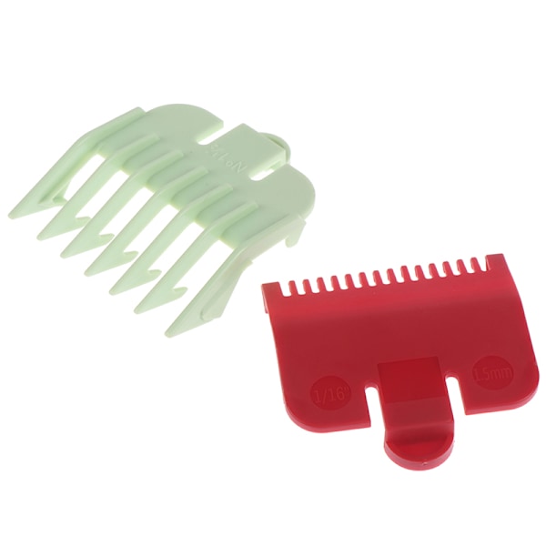 2X Hårklipperguide Begrenset kamtilbehør Trimmer Barbermaskin Ha onesize