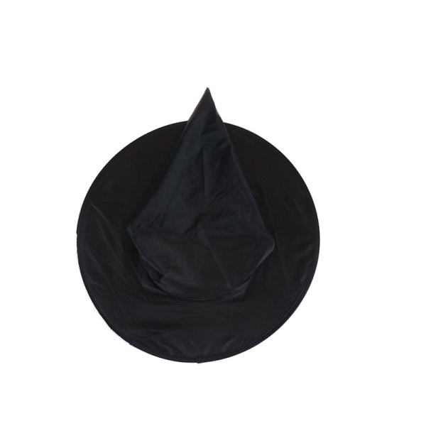 Halloween Witch Hat Naisten musta noitahattu Halloween Costulle black 1pc