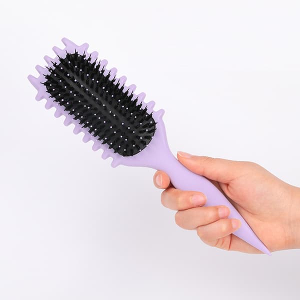 Krølledefinerende hårbørste, Bounce Curl-børste, stylingbørste Black